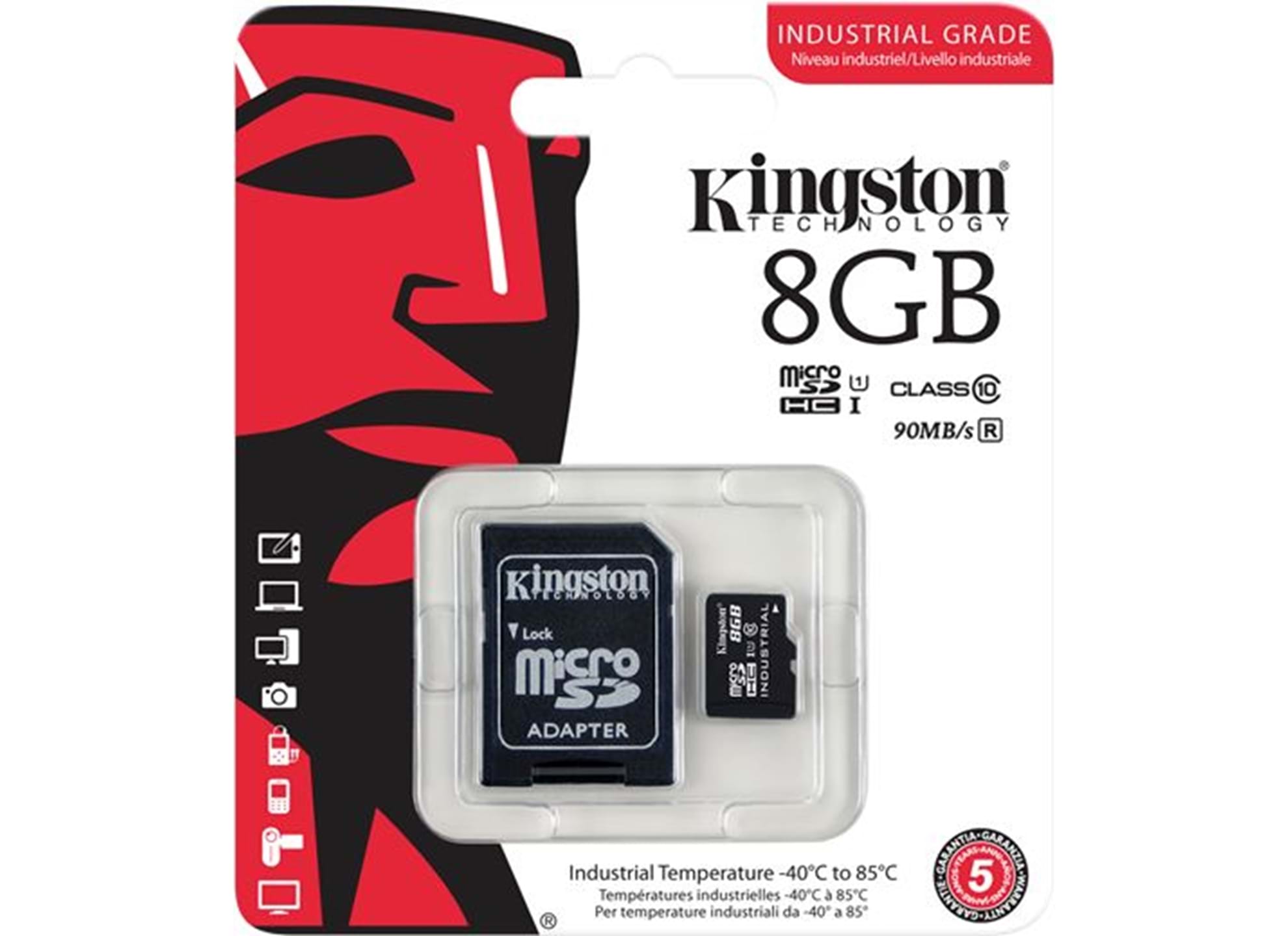 KING-2053 SD/MicroSDHC 8GB